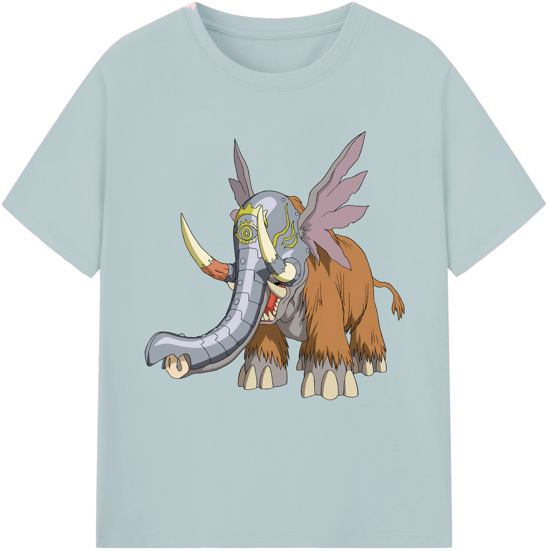 （画像用） Digimon デジタルモンスター/デジモン 綿100％半袖Tシャツ（フロントプリント）